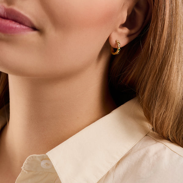 Stardust Huggies - Gold Plated