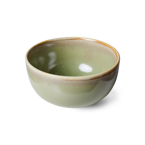 HKliving - Chef ceramics; bowl, moss green