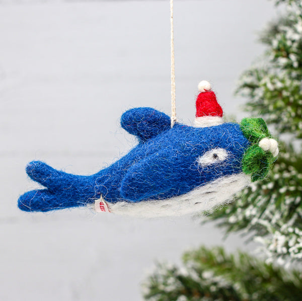 Mini Blue Whale Decoration