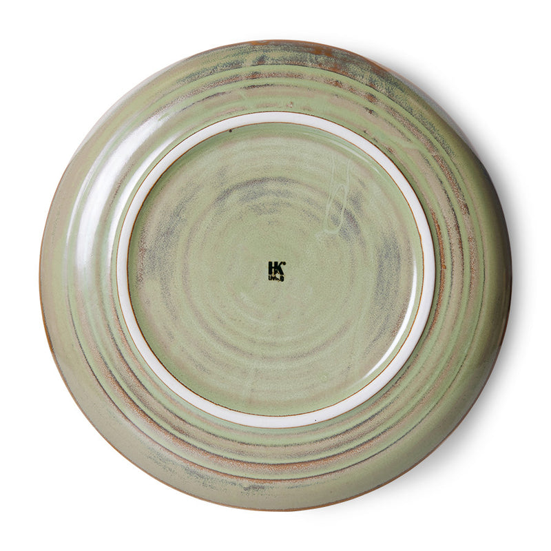 Chef Ceramics - Deep Plate Large - moss green