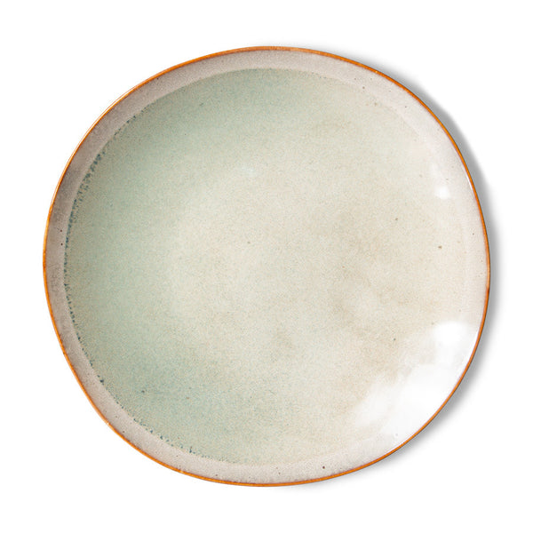 HKliving - 70s Ceramics: side plate, Mist