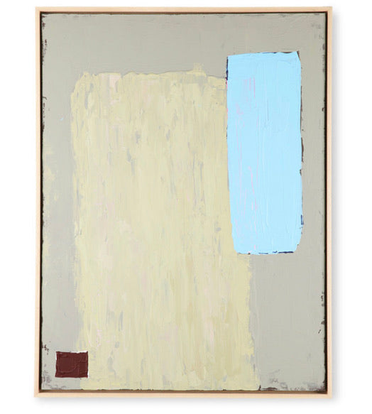 Abstract Painting Pistachio & Blue