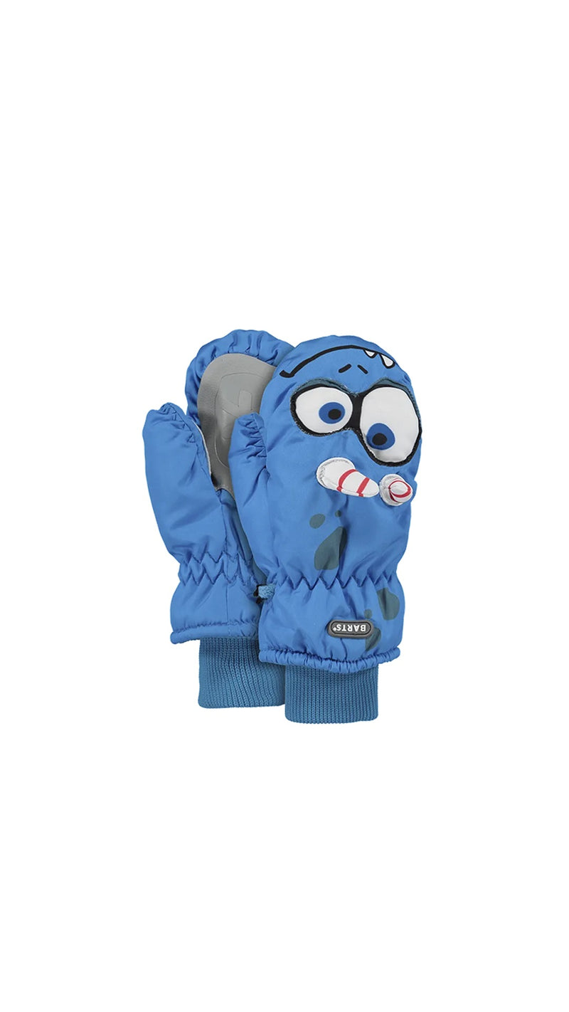 Nylon Mitts 3D - Blue