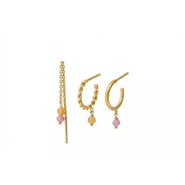 Bloom Earring Box - Gold Plated