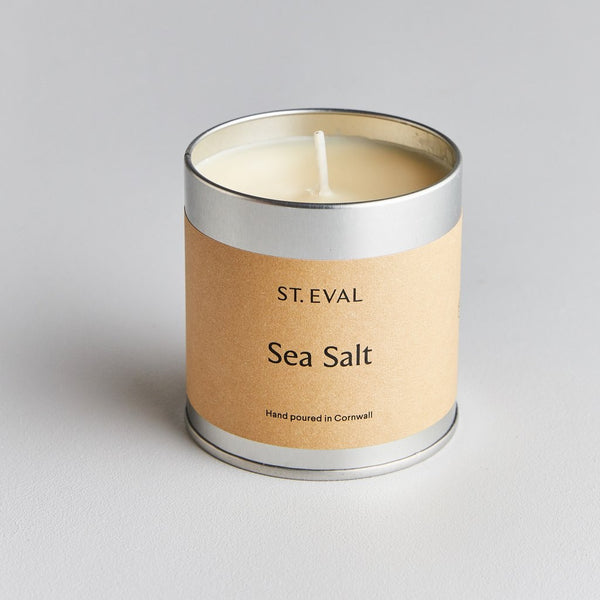 St Eval - Sea Salt Scented Tin Candle