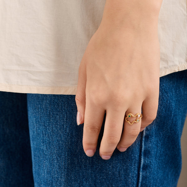 Cove Ring - Gold Plated