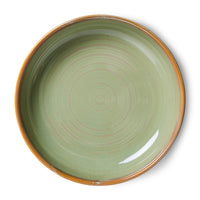 Chef Ceramics - Deep Plate Large - moss green