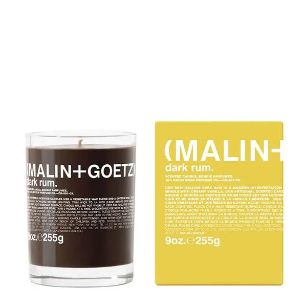 MALIN+GOETZ - Dark Rum Candle - 9oz
