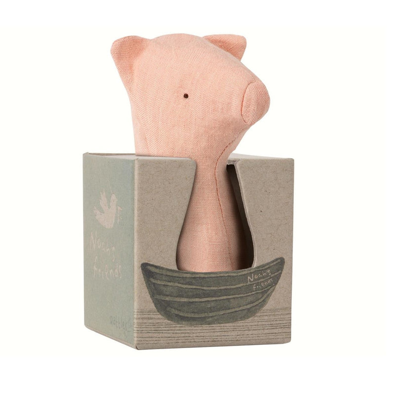 Noah's Pig Rattle