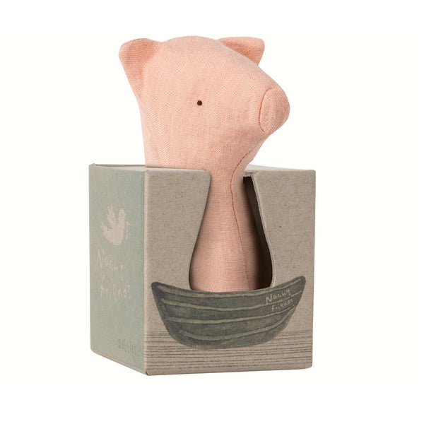 Noah's Pig Rattle