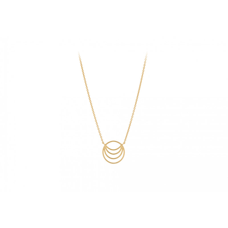 Silhouette Necklace - Gold Plated