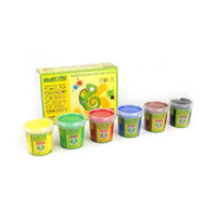 okoNORM - Nawaro - Finger Paints - 6 Colour Set - Classic