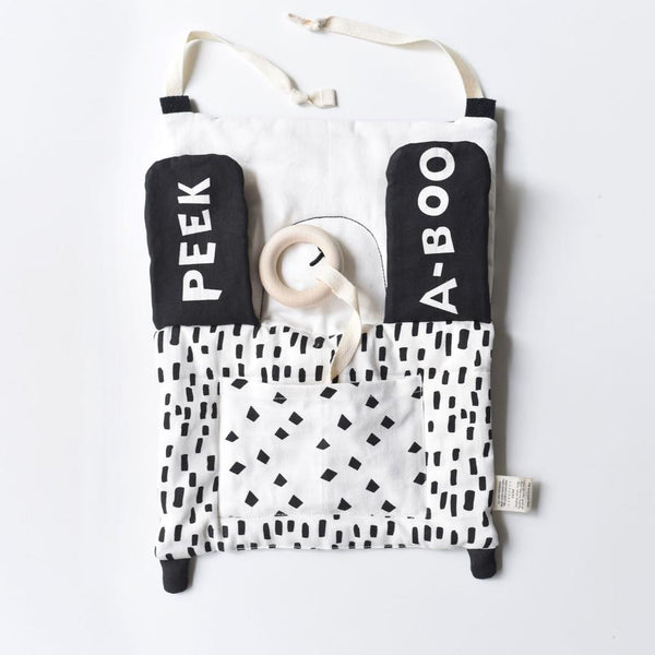 Organic Activity Pad - Peekaboo Panda