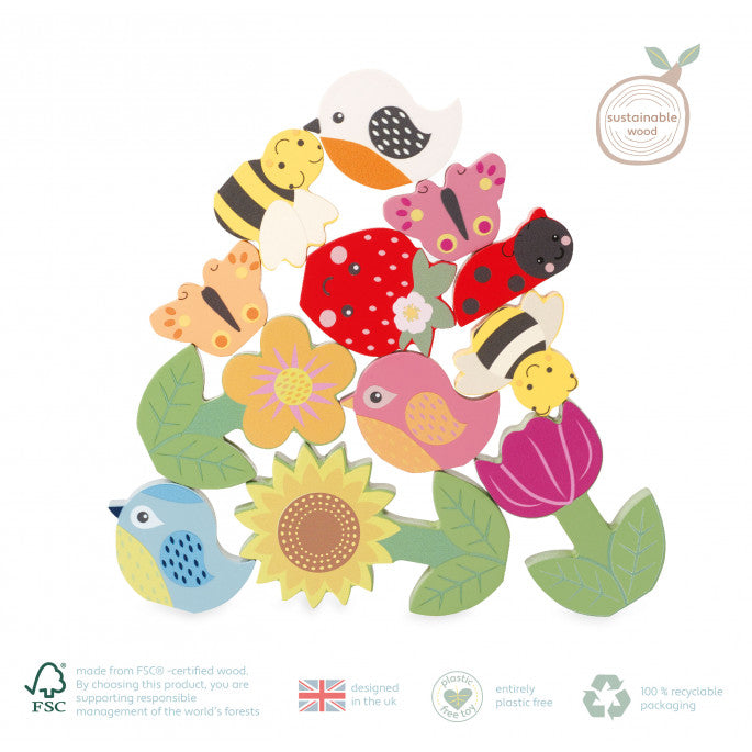 Orange Tree Toys - Stacking Spring Garden