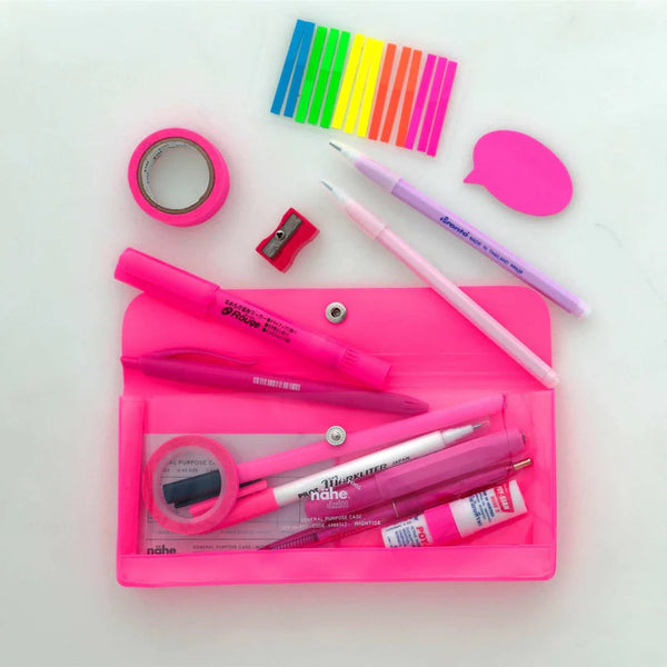 Nahe General Purpose Case Wide - Neon Pink