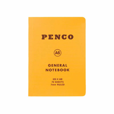Soft PP Notebook - Ruled A6 - Yellow