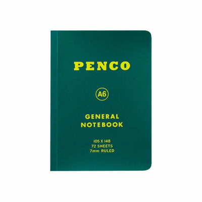 Soft PP Notebook - Ruled A6 - Green