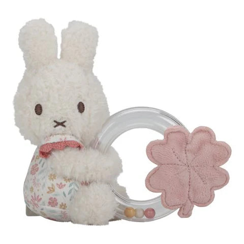 Miffy Ring Rattle - Lucky Blossom