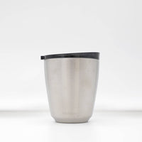 HuskeeSteel Cup & Lid - Black 8oz