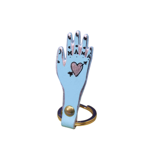 Mama Key Fob - Turquoise