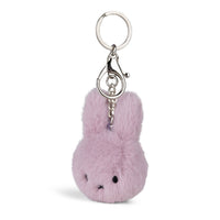 Miffy Fuzzy Keyring - Lilac