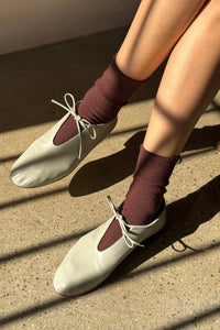 Breezy Sneaker Socks - Dark Cacao