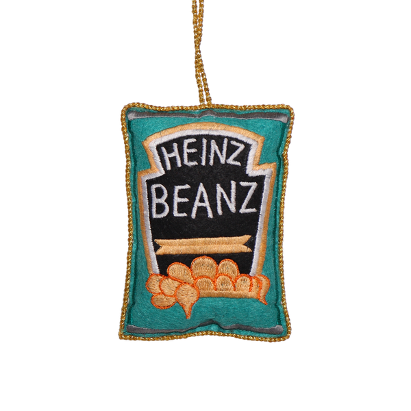 Heinz Beanz Embroidered Christmas Decoration