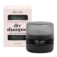 Volumizing Rice Protein Dry Shampoo - Dark Tinted Powder
