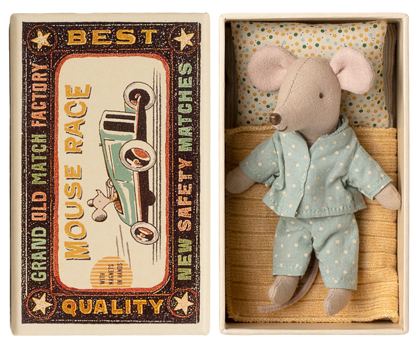 Little Brother Mouse in Matchbox