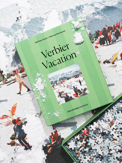 Verbier Vacation - 750 Piece Slim Aarons Puzzle