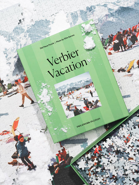 Verbier Vacation - 750 Piece Slim Aarons Puzzle