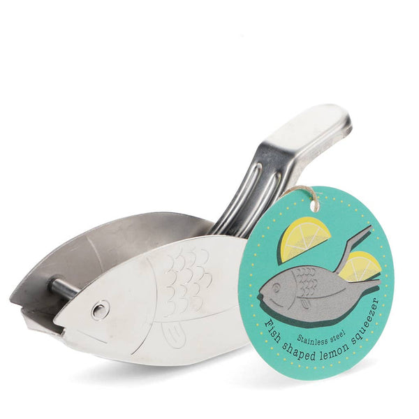 Stainless Steel Lemon Squeezer - Fish