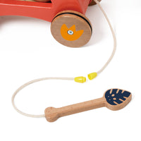 Classic World Wooden Dinosaur Xylophone and Pull Along