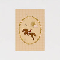 Queen of the Rodeo - Giclee Art Print - Cowgirl Cameo: A3