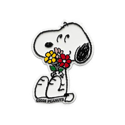 Peanuts Fridge Magnet - Snoopy Flower Bouquet