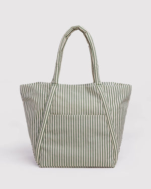 Cloud Bag - Sage Stripe