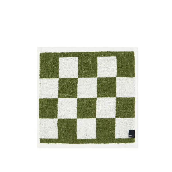 Check Wash Cloth - Matcha