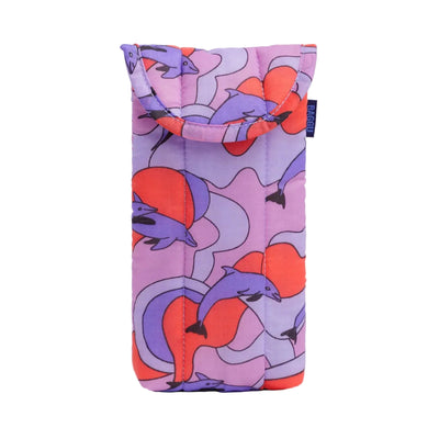 Puffy Glasses Sleeve - Dolphins