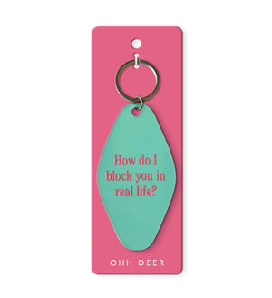 Block You In Real Life - Keyring