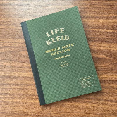 Life x Kleid Noble Note A5 Olive Drab
