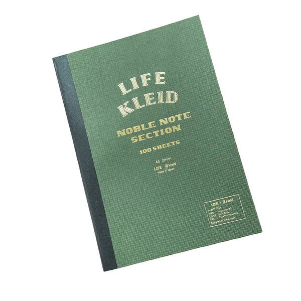 Life x Kleid Noble Note A5 Olive Drab