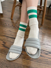 Le Bon Shoppe - Her Socks - Varsity: Tandoori
