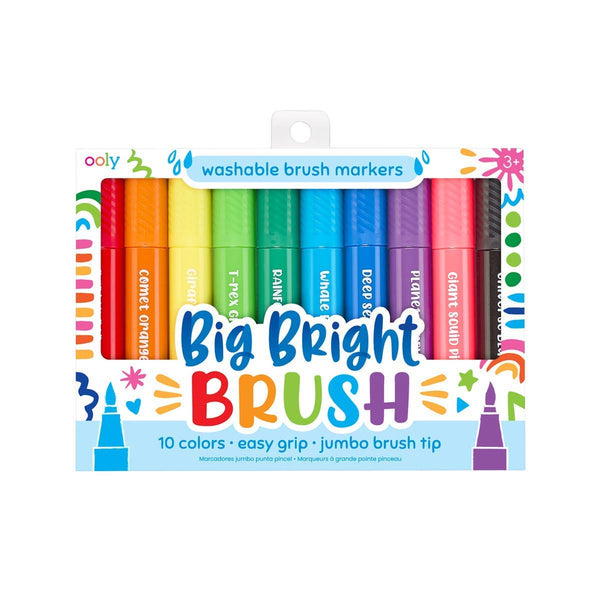 Ooly Big Bright Brush: Brush Markers