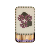 Matches in Tin - Geranium