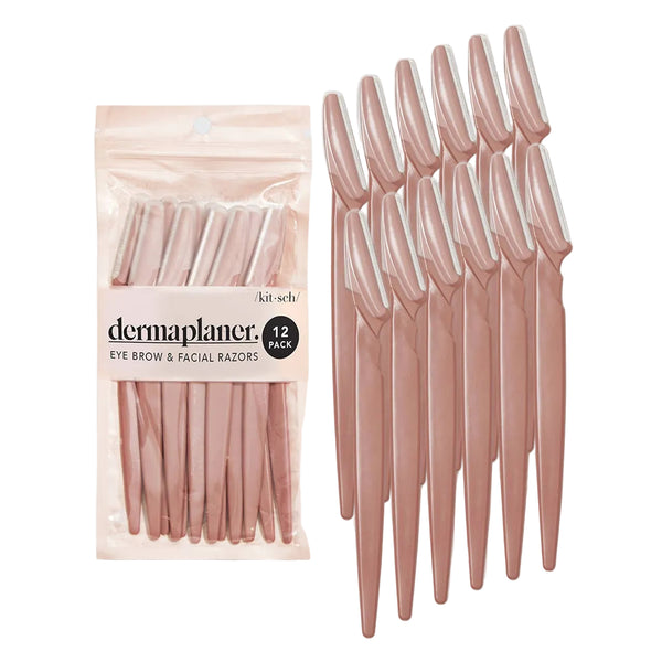 Recycled Plastic Dermaplaners 12pc Set - Terracotta