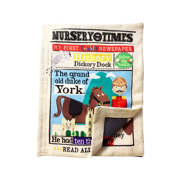 Nursery Times Crinkly Newspaper - Nursery Rhymes 2