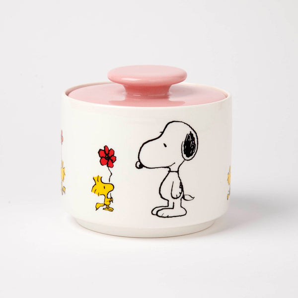 Peanuts Candy Jar Love is in Bloom