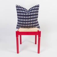 Cotton Woven Throw Pillow/Cushion Cover: Hila Cobalt