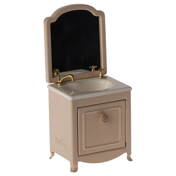 Powder Pink Miniature Sink Dresser