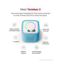 Toniebox 2 With Creative Tonie Rubie - Sky Blue